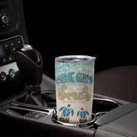 Beach Gifts For Women Tumbler Cup Some Girls Are Just Born With The Beach In Their Souls