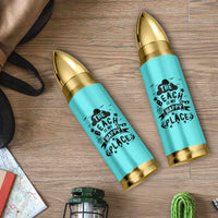Beach Vacation Bullet Tumbler The Beach Is My Happy Place Summer Holiday Gift