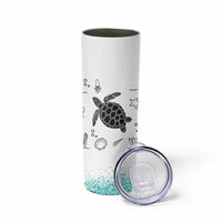 Beach Skinny Tumbler Ocean Animals The Beach Is My Happy Place Summer Holiday Gift
