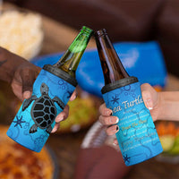 Sea Turtle Gifts For Women 4 in 1 Can Cooler Tumbler Ocean Beach Themed Animal Lover Gift