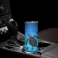 Sea Turtle Gifts For Women Skinny Tumbler Ocean Beach Themed Animal Lover Gift