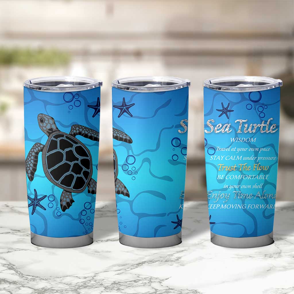 Sea Turtle Gifts For Women Tumbler Cup Ocean Beach Themed Animal Lover Gift