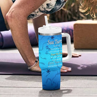 Sea Turtle Gifts For Women Tumbler With Handle Ocean Beach Themed Animal Lover Gift