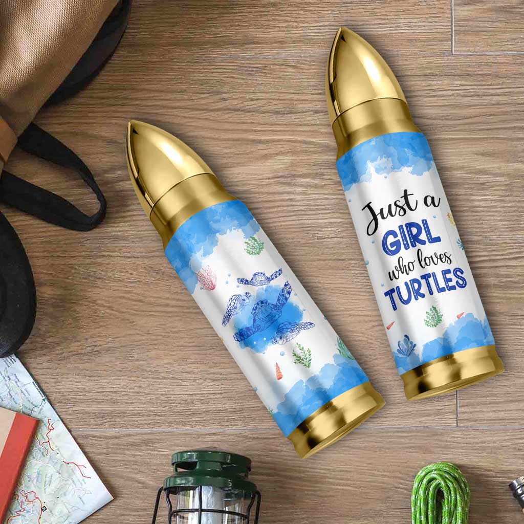 Gifts For Sea Turtle Lovers Bullet Tumbler Cute Animal Lover Gifts For Women Girl