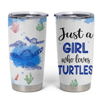 Gifts For Sea Turtle Lovers Tumbler Cup Cute Animal Lover Gifts For Women Girl