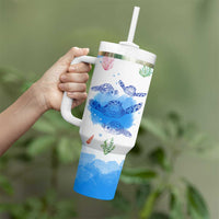 Gifts For Sea Turtle Lovers Tumbler With Handle Cute Animal Lover Gifts For Women Girl