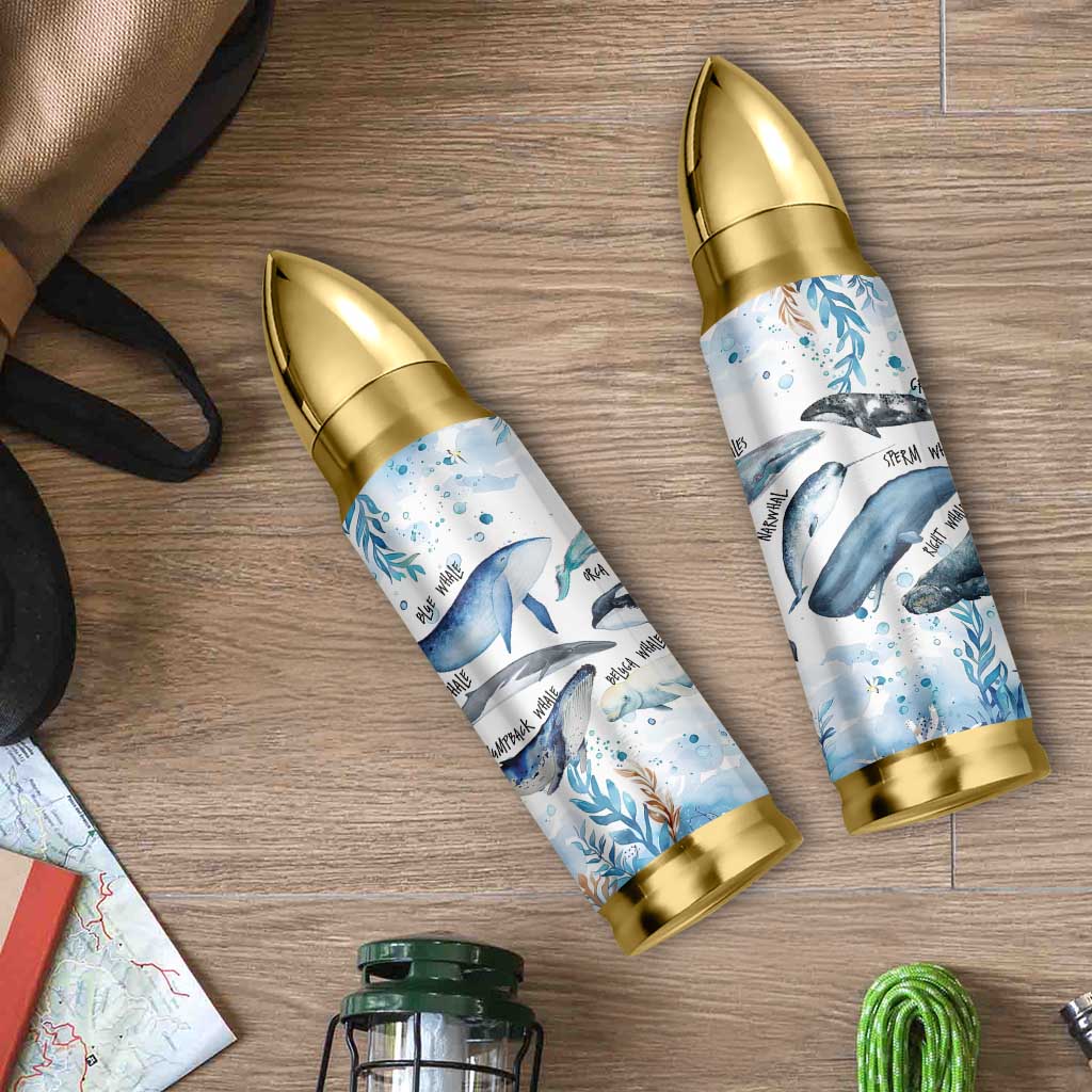 Shark Lovers Bullet Tumbler Ocean Animal Species Of Sharks