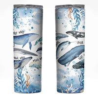 Shark Lovers Skinny Tumbler Ocean Animal Species Of Sharks