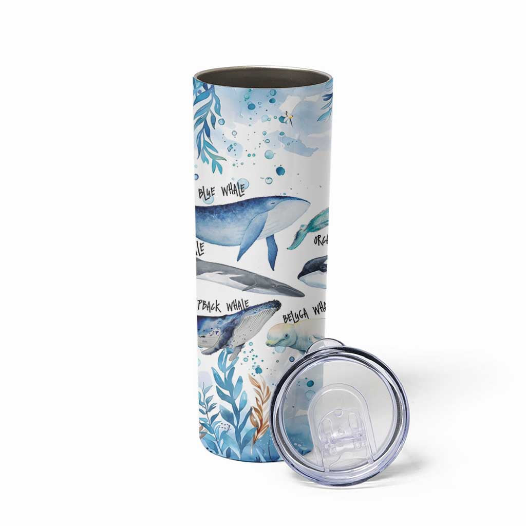 Shark Lovers Skinny Tumbler Ocean Animal Species Of Sharks
