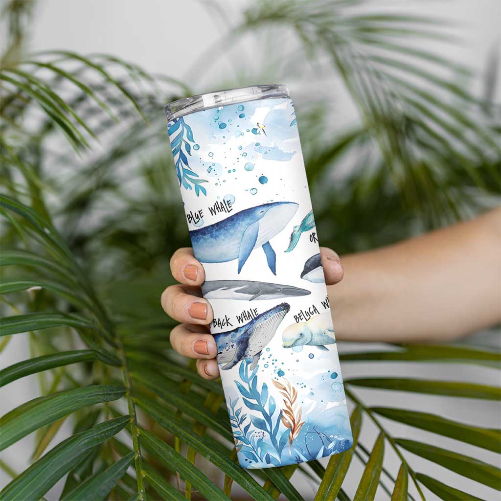Shark Lovers Skinny Tumbler Ocean Animal Species Of Sharks