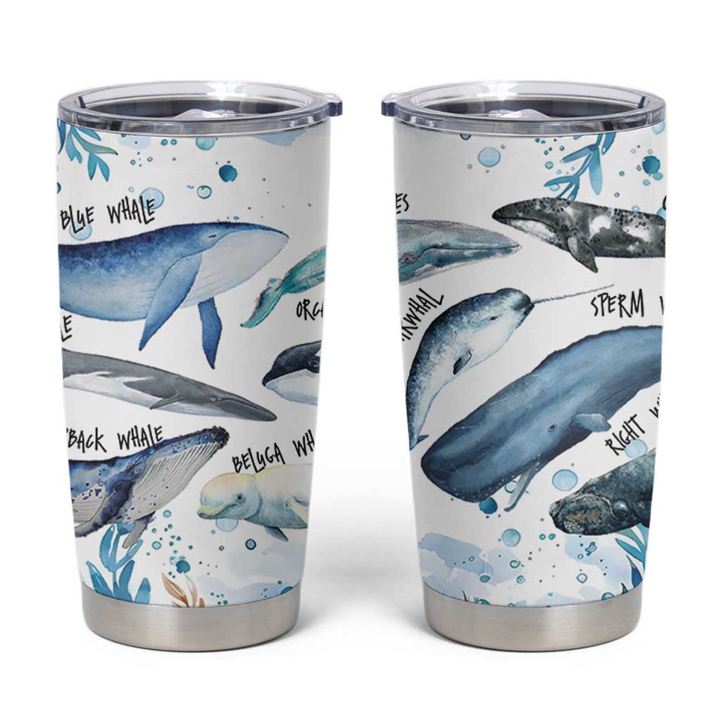 Shark Lovers Tumbler Cup Ocean Animal Species Of Sharks