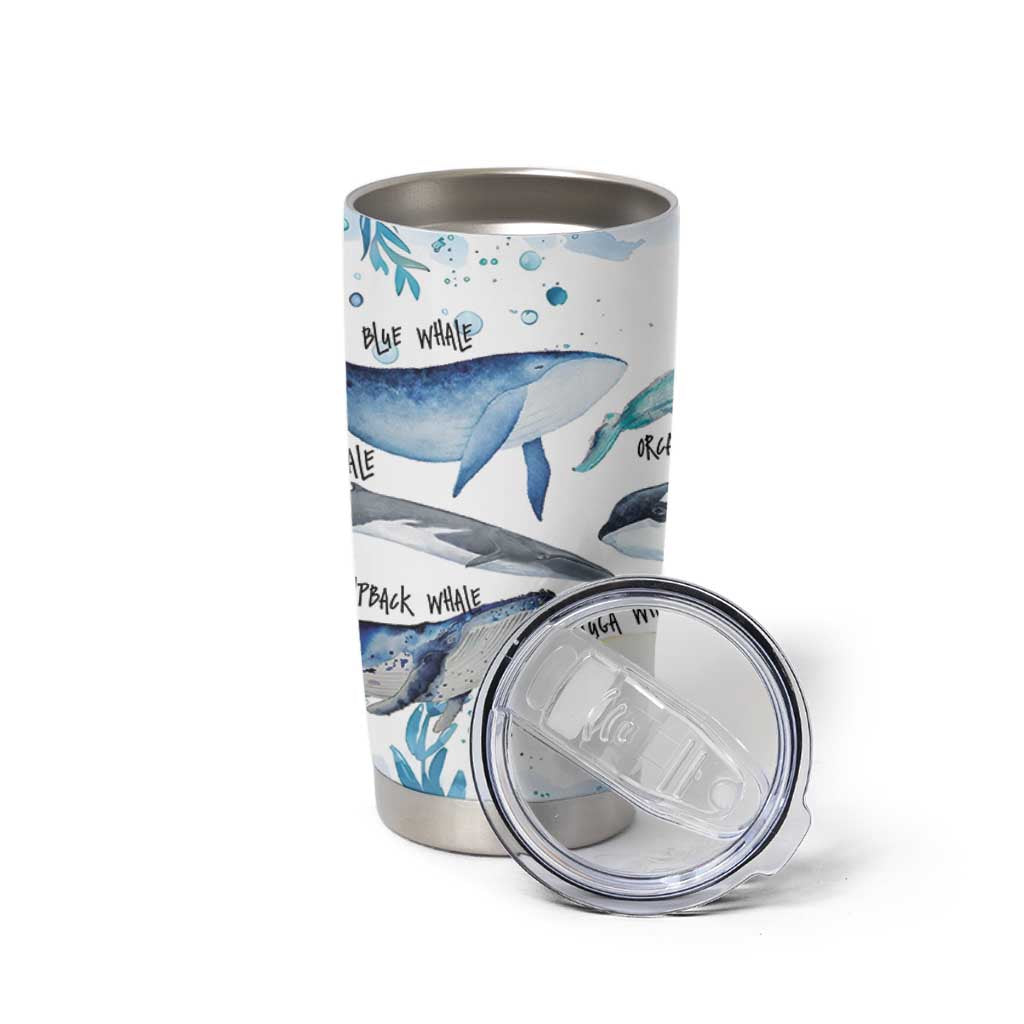 Shark Lovers Tumbler Cup Ocean Animal Species Of Sharks