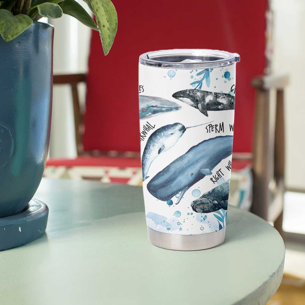 Shark Lovers Tumbler Cup Ocean Animal Species Of Sharks