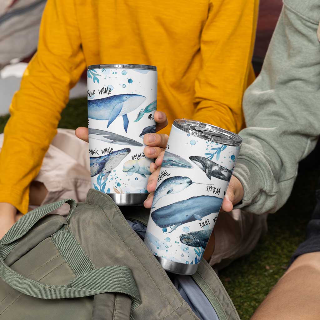 Shark Lovers Tumbler Cup Ocean Animal Species Of Sharks