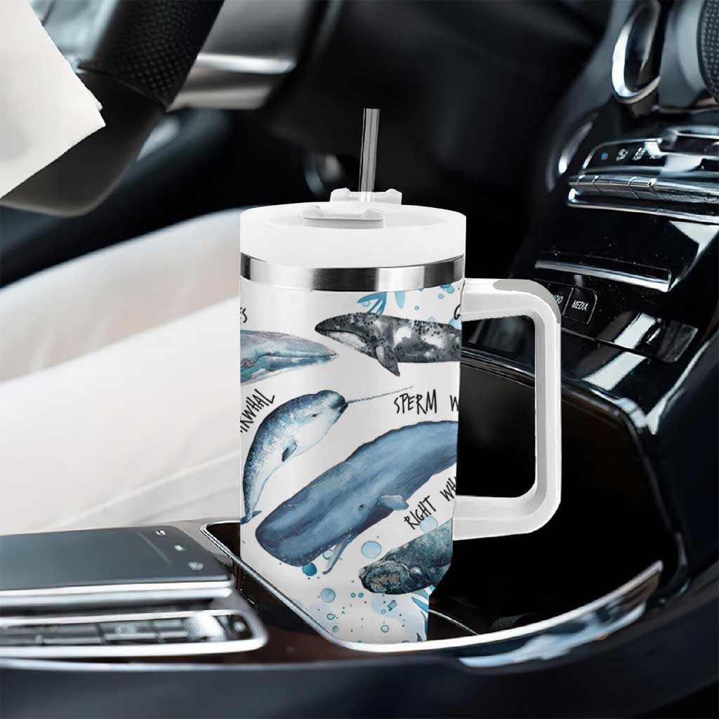 Shark Lovers Tumbler With Handle Ocean Animal Species Of Sharks