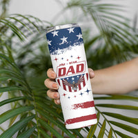Dad Gifts From Kids Skinny Tumbler Five Star Dad Fathers Day American Flag