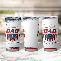 Dad Gifts From Kids Tumbler Cup Five Star Dad Fathers Day American Flag