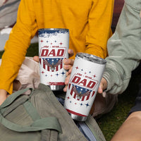 Dad Gifts From Kids Tumbler Cup Five Star Dad Fathers Day American Flag