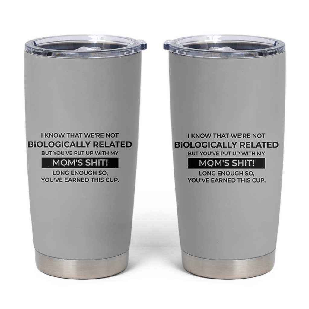 Funny Bonus Dad Gifts Tumbler Cup Stepdad Fathers Day - Wonder Print Shop