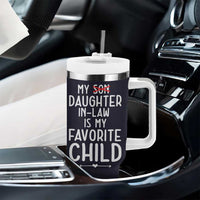 My Daughter In Law Is My Favorite Child Tumbler With Handle Fathers Day