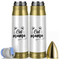 Cat Mama Bullet Tumbler Cat Lover Gifts For Women