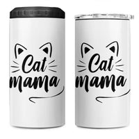 Cat Mama 4 in 1 Can Cooler Tumbler Cat Lover Gifts For Women