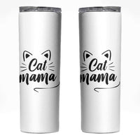 Cat Mama Skinny Tumbler Cat Lover Gifts For Women