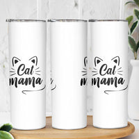 Cat Mama Skinny Tumbler Cat Lover Gifts For Women