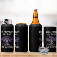 Alzheimer's Awareness 4 in 1 Can Cooler Tumbler Remember For Those Who Cannot Support Alzheimer