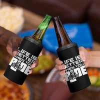 Funny Motorcycle 4 in 1 Can Cooler Tumbler Bike Motorcyclist Motorcycle Rider Biker Club