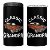 Funny Grandpa Classic Car 4 in 1 Can Cooler Tumbler