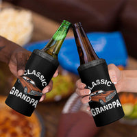 Funny Grandpa Classic Car 4 in 1 Can Cooler Tumbler