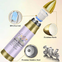 Personalized Booktrovert Bullet Tumbler Custom Name Funny Book Lovers Gifts For Women