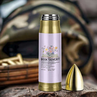 Personalized Booktrovert Bullet Tumbler Custom Name Funny Book Lovers Gifts For Women