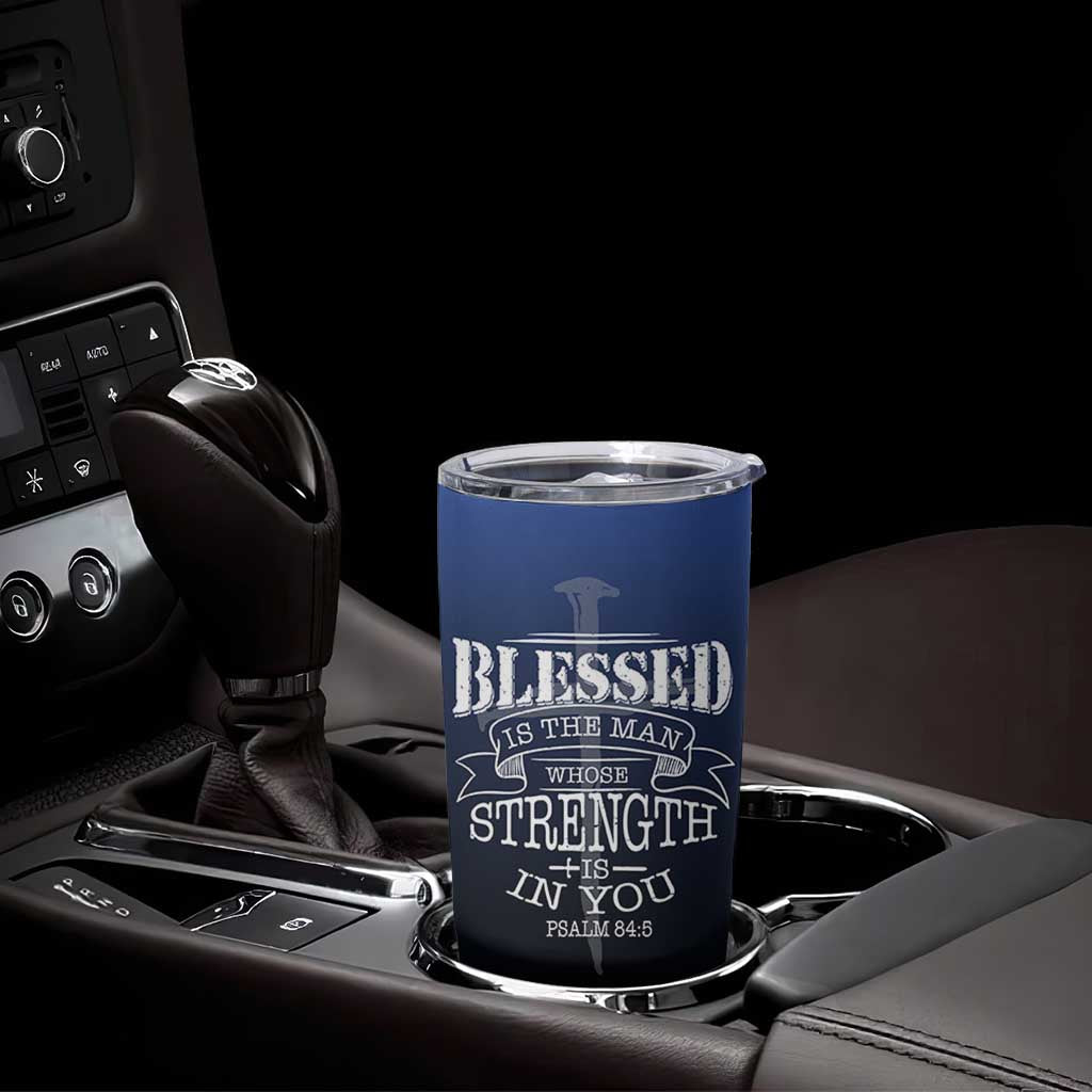 Christian Gifts for Men Tumbler Cup Religious Cross US Flag Prayer Patriotic - Wonder Print Shop