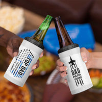 Fathers Day Dad Gifts 4 in 1 Can Cooler Tumbler From Daughter Son Dad Birthday Gift Camo US Flag