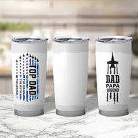 Fathers Day Dad Gifts Tumbler Cup From Daughter Son Dad Birthday Gift Camo US Flag