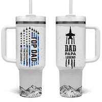 Fathers Day Dad Gifts Tumbler With Handle From Daughter Son Dad Birthday Gift Camo US Flag