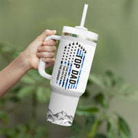 Fathers Day Dad Gifts Tumbler With Handle From Daughter Son Dad Birthday Gift Camo US Flag