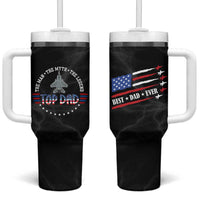 Christmas Gifts for Dad Tumbler With Handle Best Dad Ever The Man The Myth The Legend - Wonder Print Shop