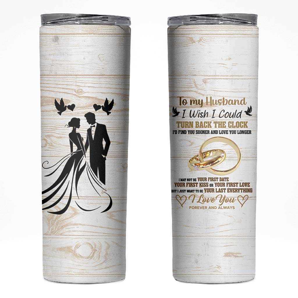 Gifts For Husband From Wife Skinny Tumbler To My Husband I Love You Wedding Anniversary Gift