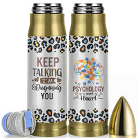 Psychology Gifts Bullet Tumbler Keep Talking I'm Diagnosing You School Psychologist