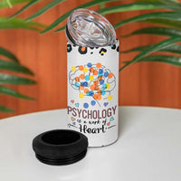 Psychology Gifts 4 in 1 Can Cooler Tumbler Keep Talking I'm Diagnosing You School Psychologist