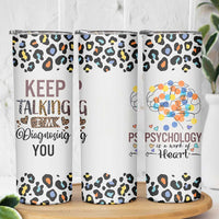 Psychology Gifts Skinny Tumbler Keep Talking I'm Diagnosing You School Psychologist