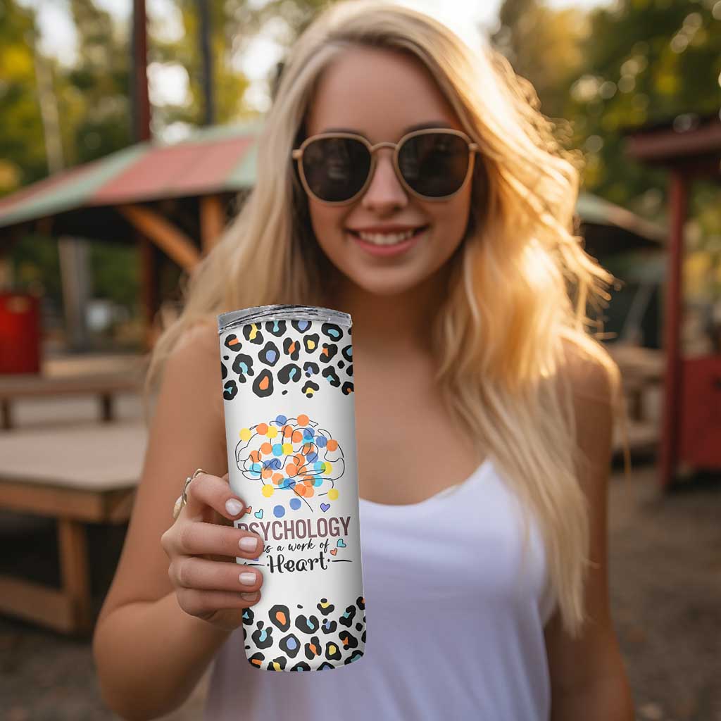 Psychology Gifts Skinny Tumbler Keep Talking I'm Diagnosing You School Psychologist
