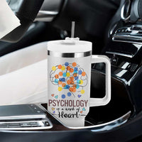 Psychology Gifts Tumbler With Handle Keep Talking I'm Diagnosing You School Psychologist