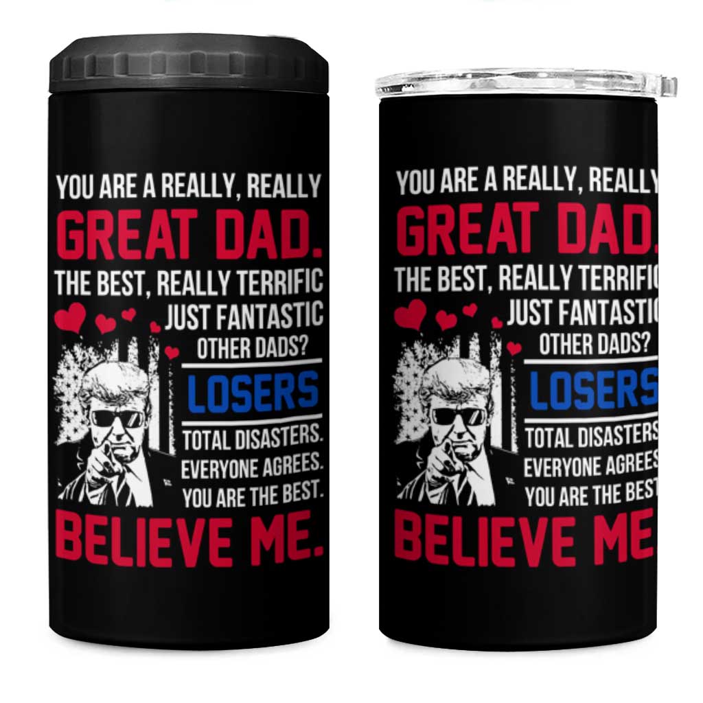 Christmas Gifts for Dad 4 in 1 Can Cooler Tumbler for Christmas Fathers Day - Wonder Print Shop