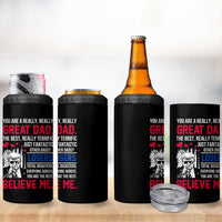 Christmas Gifts for Dad 4 in 1 Can Cooler Tumbler for Christmas Fathers Day - Wonder Print Shop