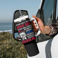 Christmas Gifts for Dad Tumbler With Handle for Christmas Fathers Day - Wonder Print Shop