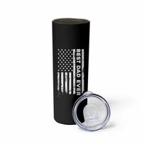 Christmas Gifts for Dad Skinny Tumbler Best Dad Ever American US Flag Father's Day - Wonder Print Shop